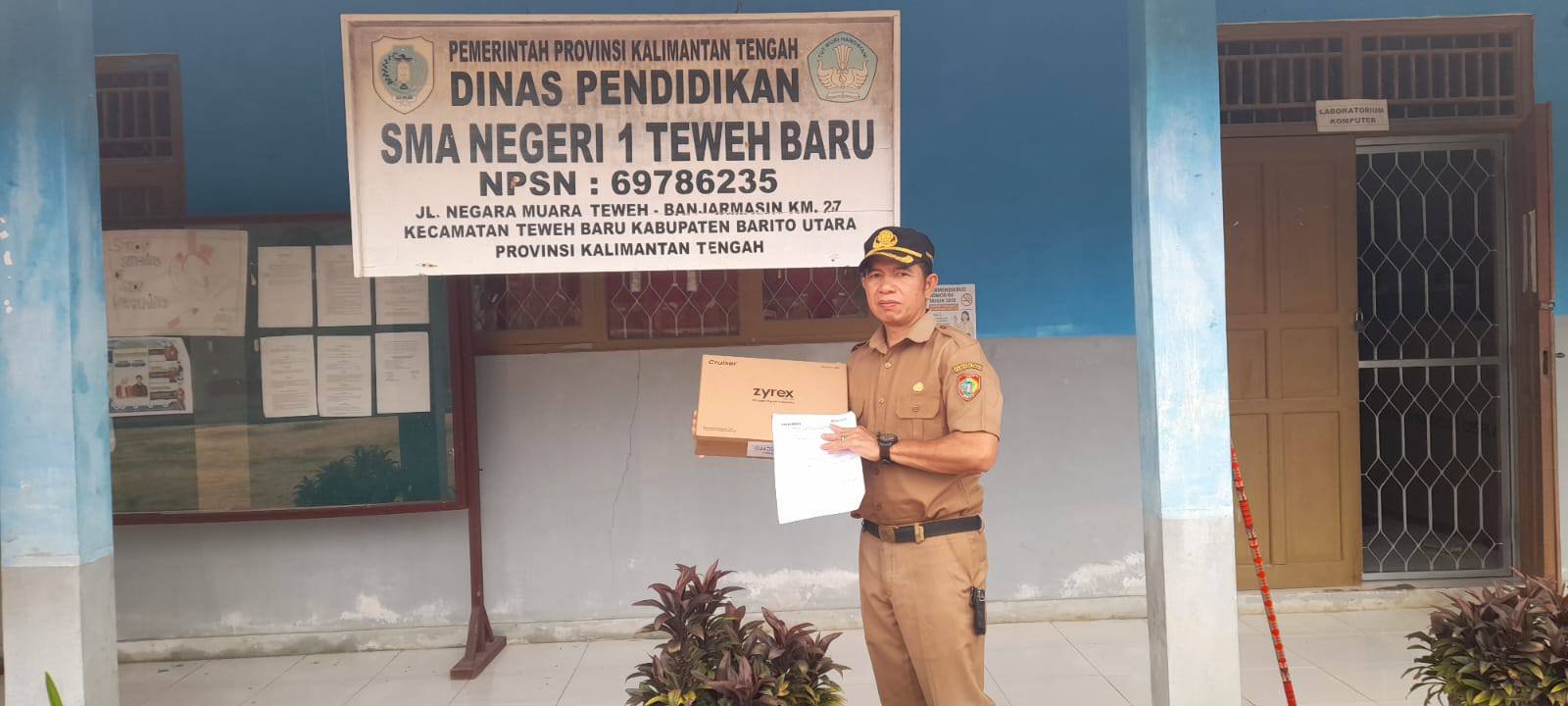 Bantuan Laptop Dari Bapak Presiden 