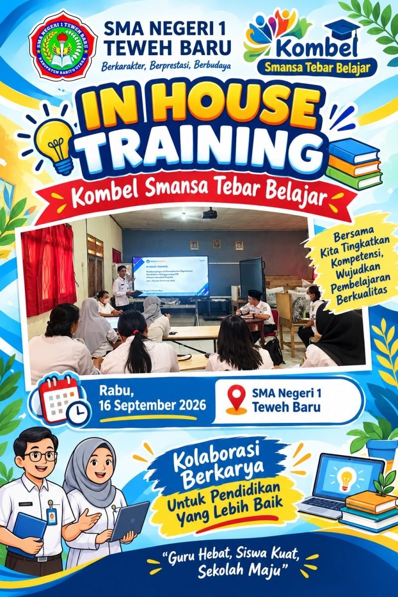 IN HOUSE TRAINING KOMBEL SMANSA TEBAR